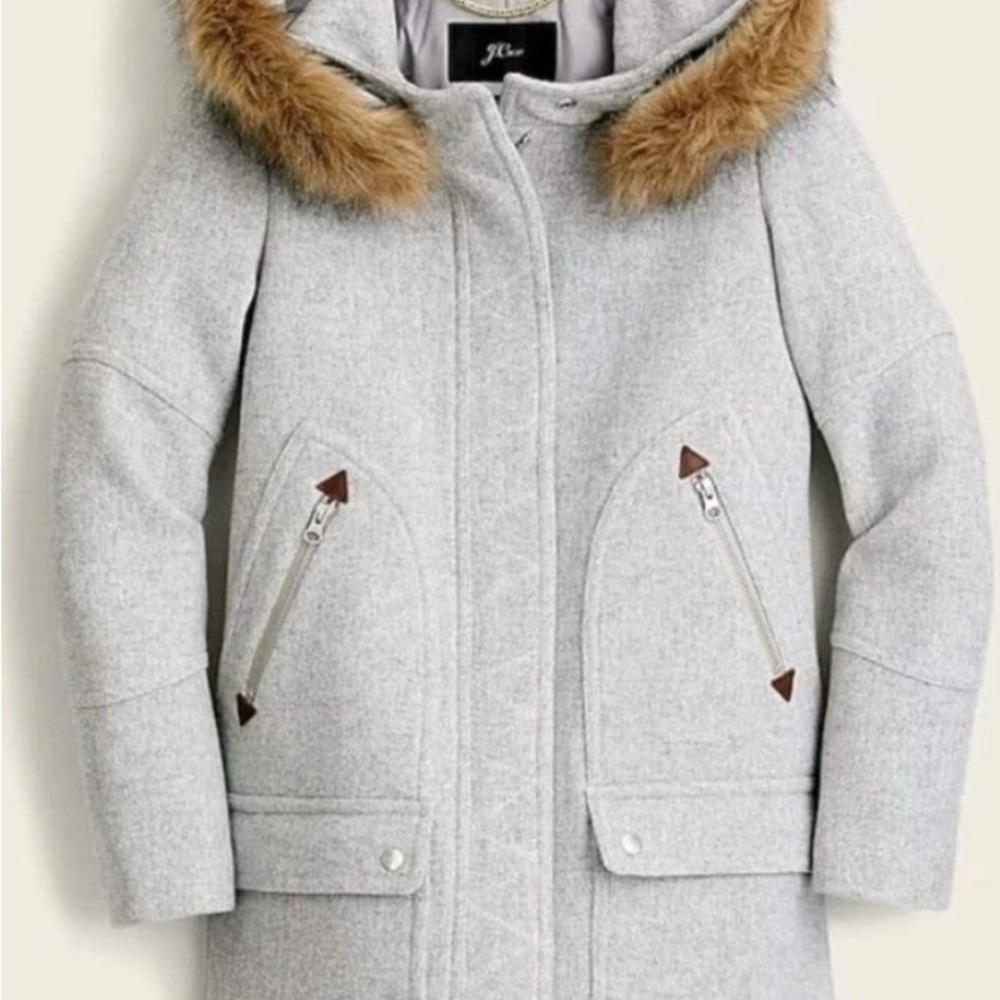 J. Crew Chateau Parka EUC